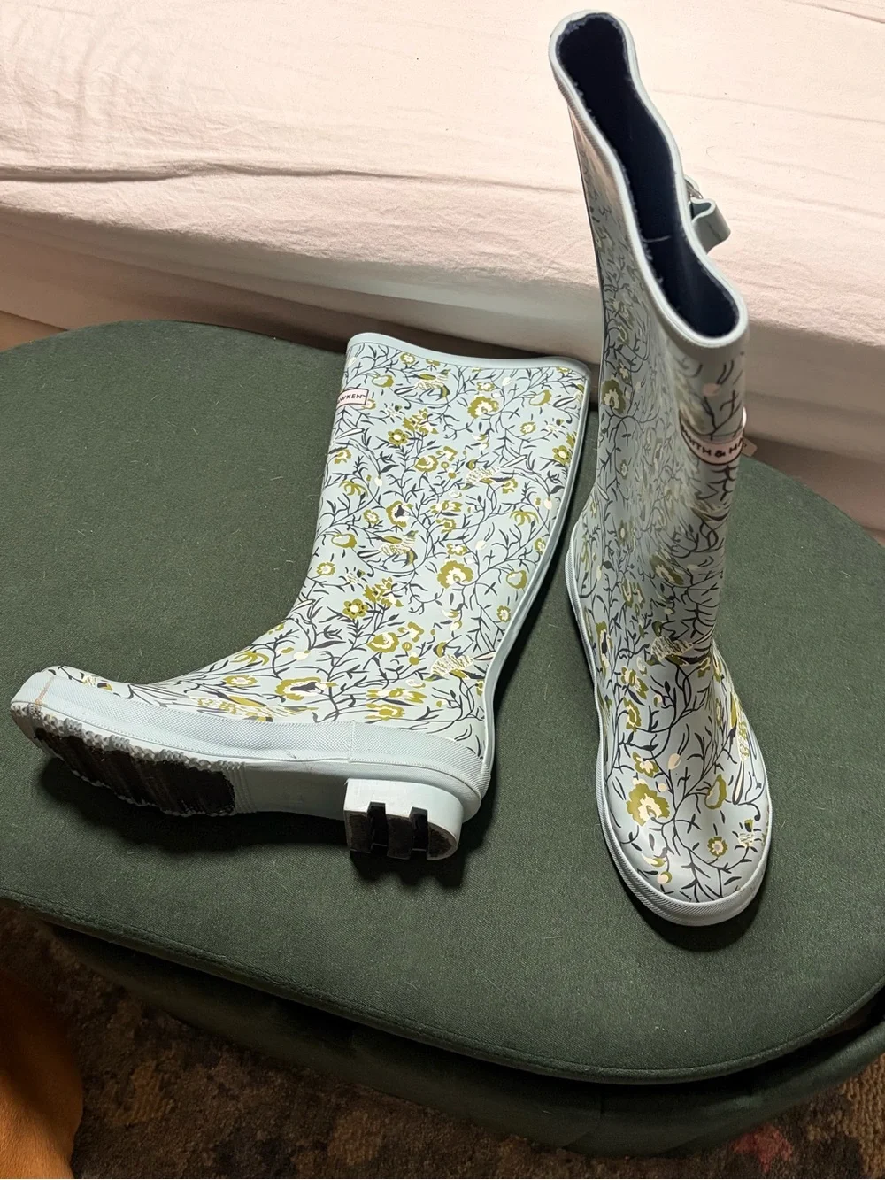 Women's Smith Hawken Target  Waterproof Rain Boots - Light Blue